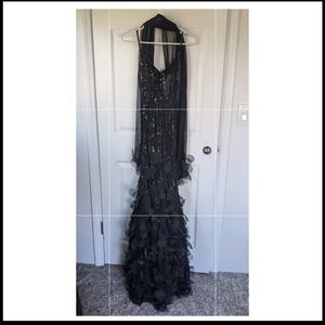 Interlude Long Black Dress